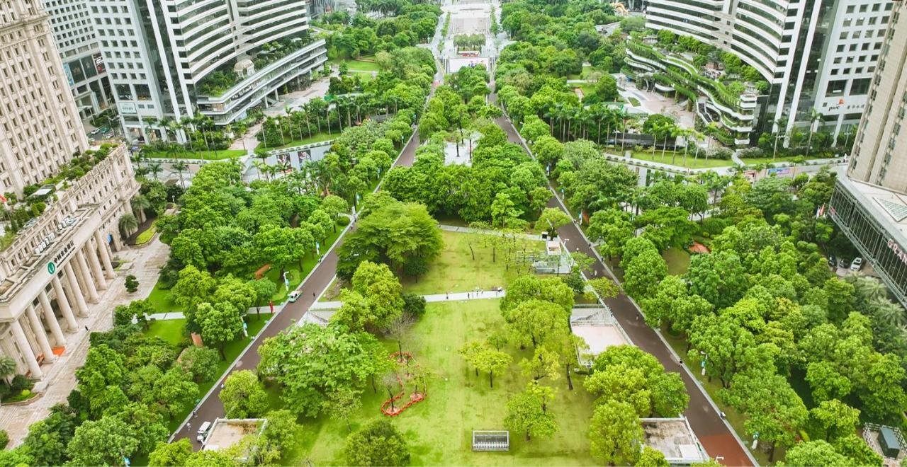 Grand Hyatt Guangzhou Ξενοδοχείο Εξωτερικό φωτογραφία